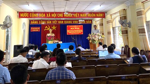 ĐỨC BÌNH ĐÁNH GIÁ KẾT QUẢ 9 THÁNG, TRIỂN KHAI NHIỆM VỤ CUỐI NĂM